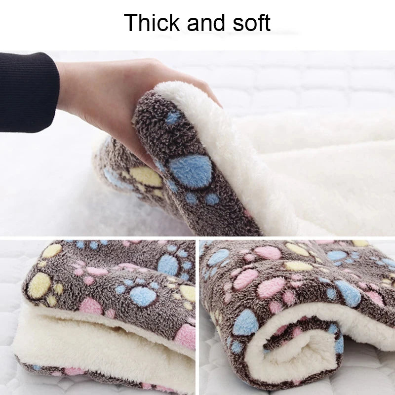 Flanela Pet Sleeping Mat, Cama do cachorro, cama de gato