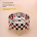 Tigela alimentada para gatos, tigela anti-asfixia para comida de gato