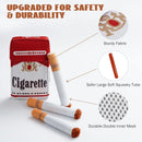 Engraçado interativo brinquedos do cão de pelúcia criativo cigarro interativo