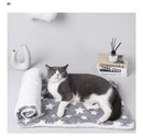 Flanela Pet Sleeping Mat, Cama do cachorro, cama de gato