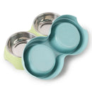 Tigelas duplas para animais de estimação