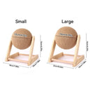 Gato cratchers bola brinquedos sisal e madeira triângulo